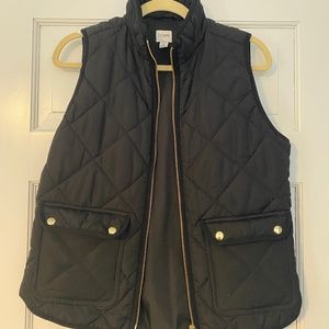 Women’s J Crew Vest Black Size Small